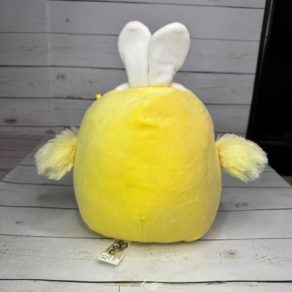 Squishmallows‎ Aimee Yellow Chick Bunny Ears 8